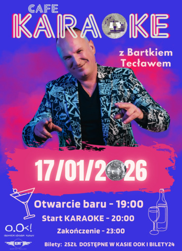 Cafe Karaoke z Bartkiem Tecławem