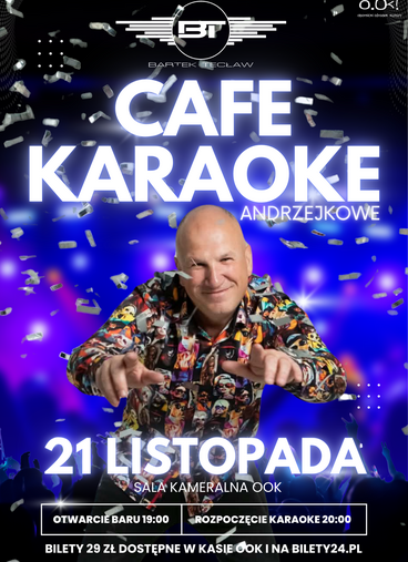 Cafe Karaoke z Barkiem Tecławem