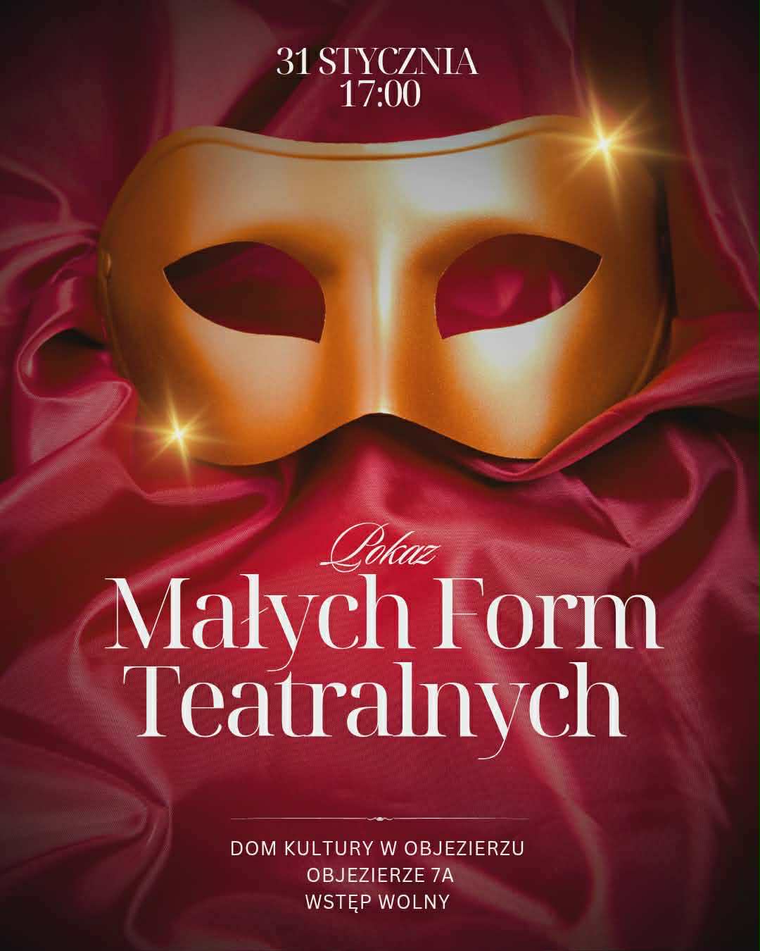 Pokaz Małych Form Teatralnych