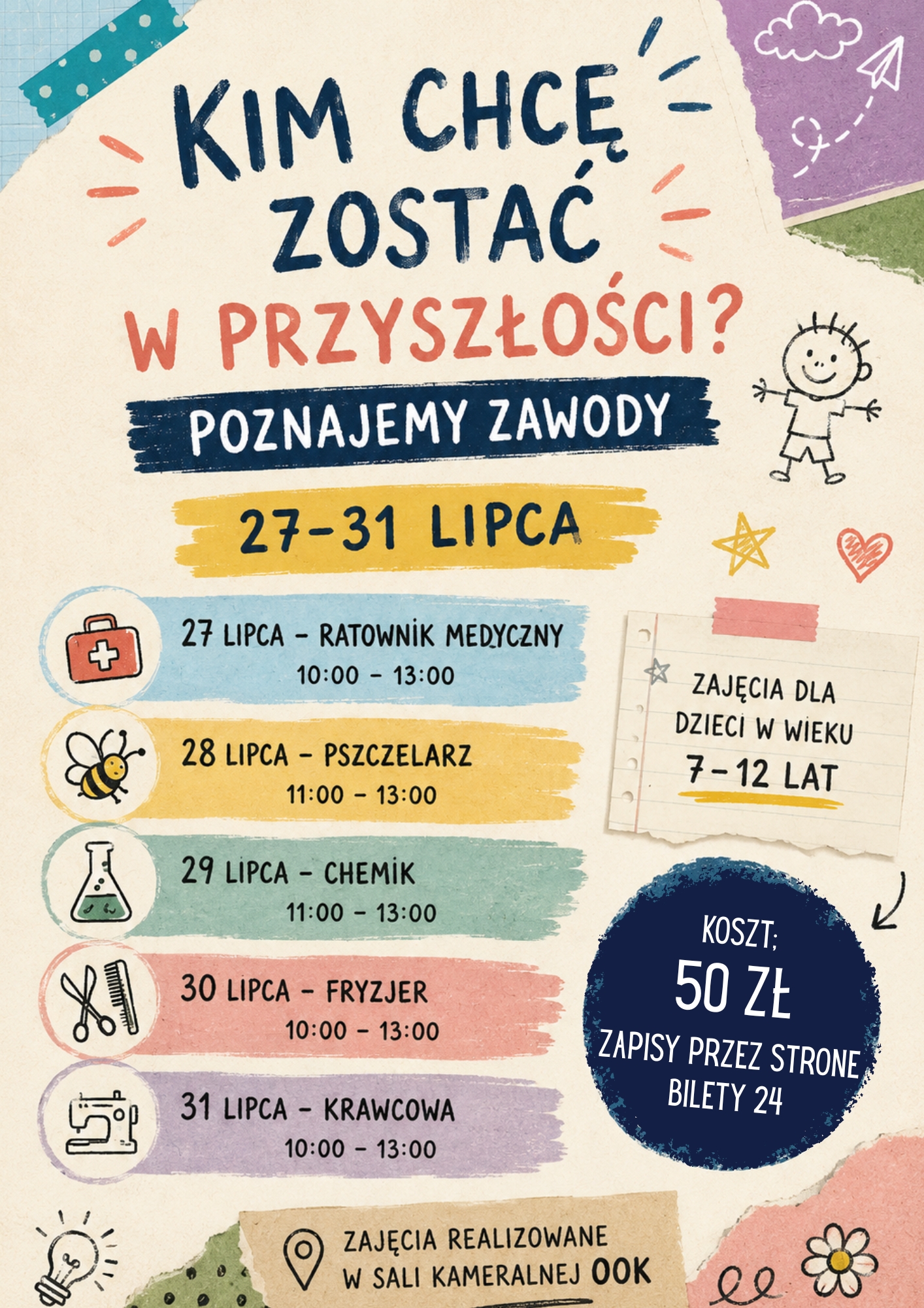 ZAJĘCIA WAKACYJNE