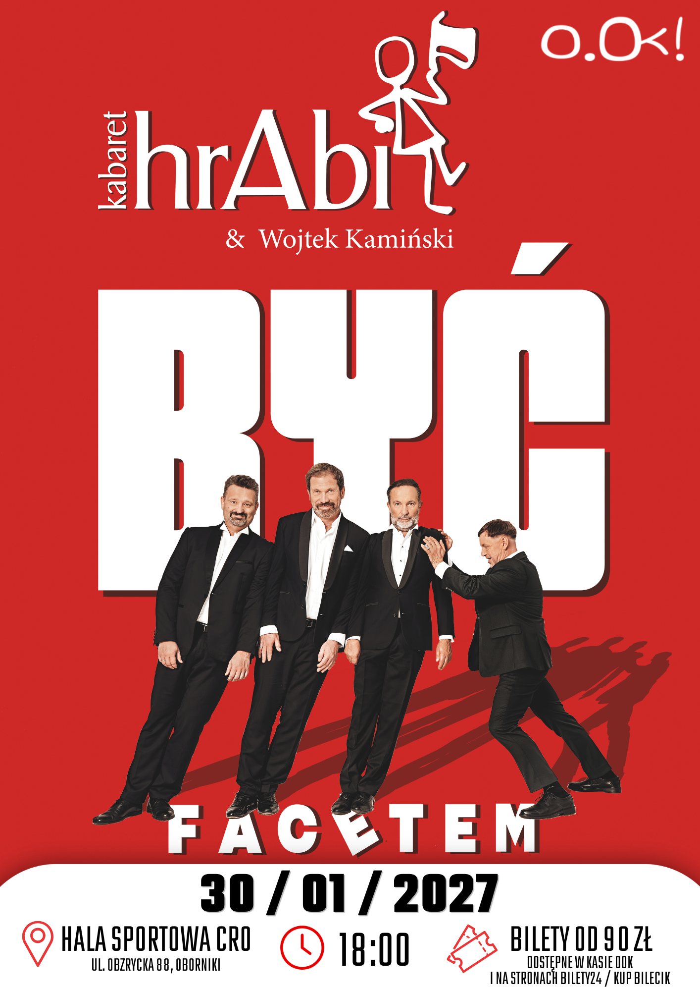 Kabaret hrAbi & Wojtek Kamiński &ndash; Być facetem