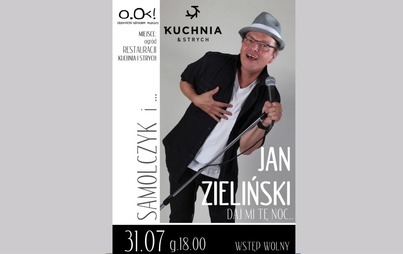 Zdjęcie do &bdquo;DAJ MI TĘ NOC&rdquo; CZYLI JAN ZIELIŃSKI PRZY MŁYNIE DAHLMANNA  (31.07.2021)