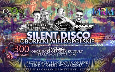 Zdjęcie do SILENT DISCO W OOK (27.08.2021)