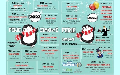 Zdjęcie do FERIE 2022 W OOK 