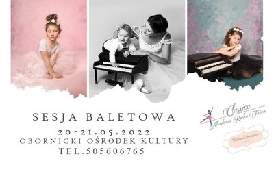 Zdjęcie do SESJA FOTOGRAFICZNA DLA MŁODYCH MIŁOŚNIK&Oacute;W TAŃCA (20-21.05.2022)