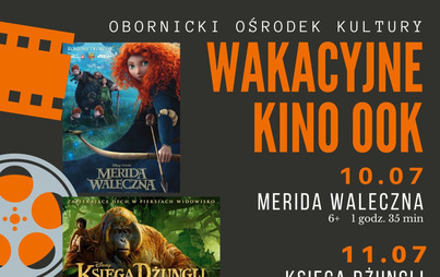 Zdjęcie do WAKACYJNE KINO OOK (10-14.07.2023)